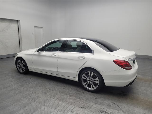 used 2018 Mercedes-Benz C-Class car, priced at $27,095