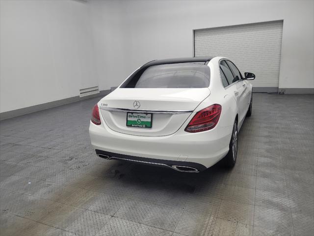 used 2018 Mercedes-Benz C-Class car, priced at $27,095