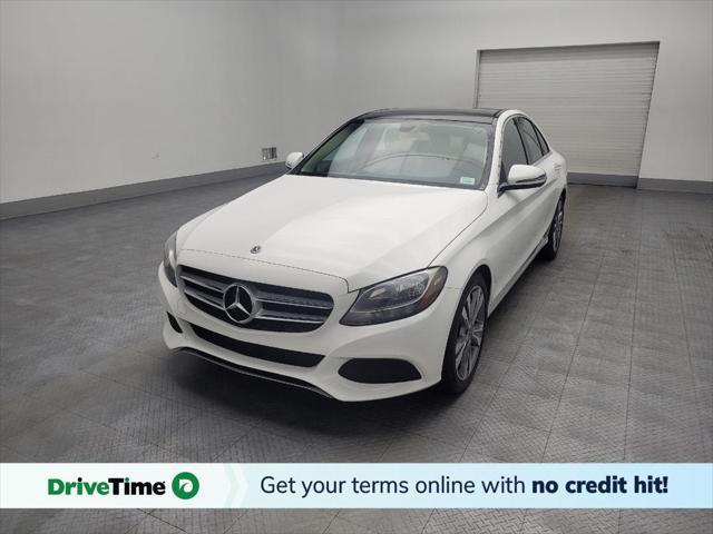 used 2018 Mercedes-Benz C-Class car, priced at $27,095