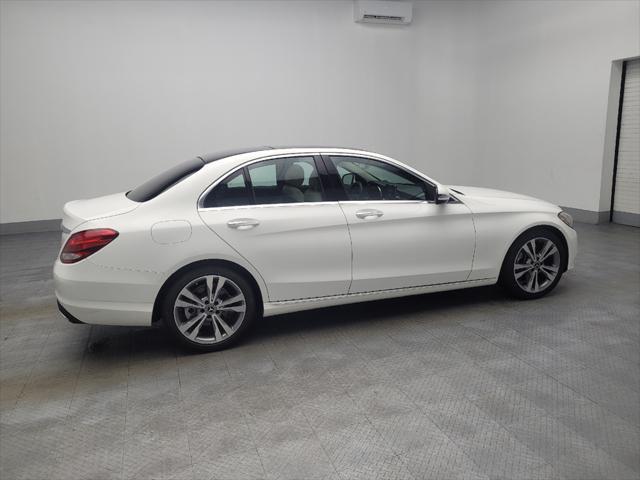 used 2018 Mercedes-Benz C-Class car, priced at $27,095