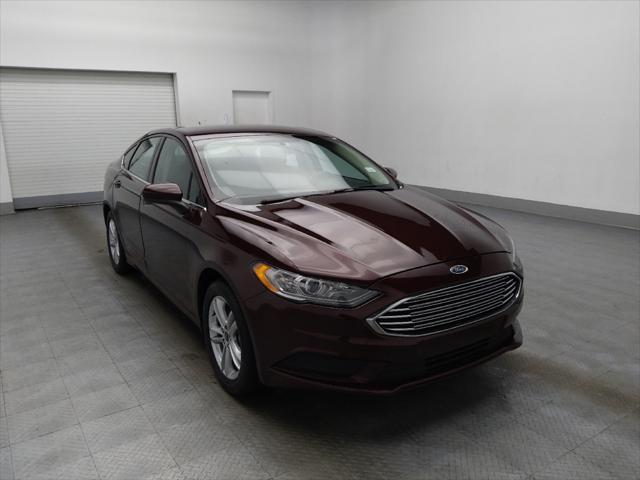 used 2018 Ford Fusion car, priced at $15,695