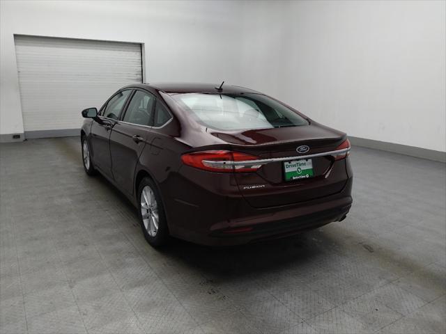 used 2018 Ford Fusion car, priced at $15,695