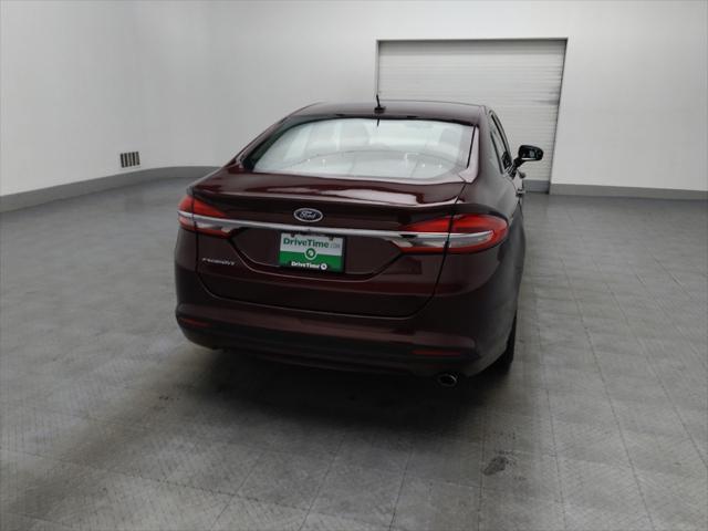 used 2018 Ford Fusion car, priced at $15,695