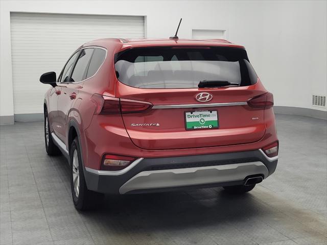 used 2020 Hyundai Santa Fe car, priced at $19,095