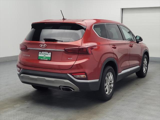 used 2020 Hyundai Santa Fe car, priced at $19,095