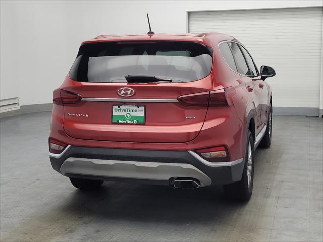 used 2020 Hyundai Santa Fe car, priced at $19,095