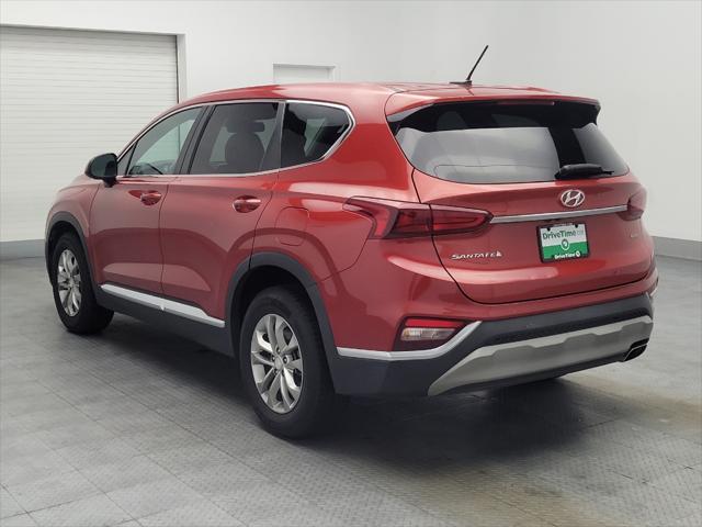 used 2020 Hyundai Santa Fe car, priced at $19,095