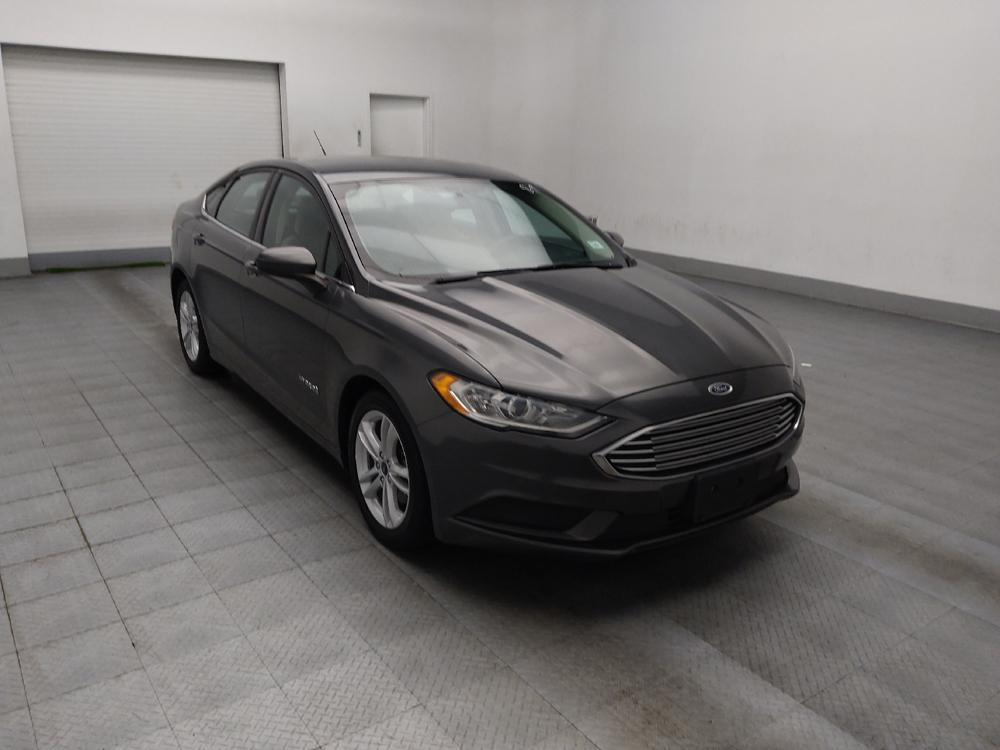 used 2018 Ford Fusion Hybrid car, priced at $16,395