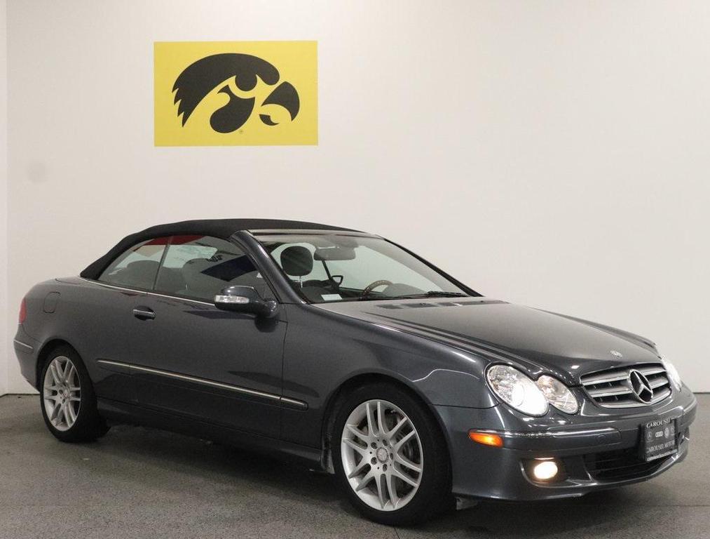used 2008 Mercedes-Benz CLK-Class car, priced at $9,950