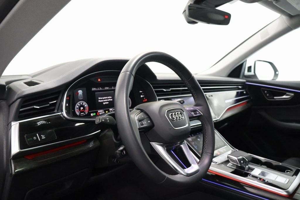 used 2023 Audi Q8 car, priced at $59,758