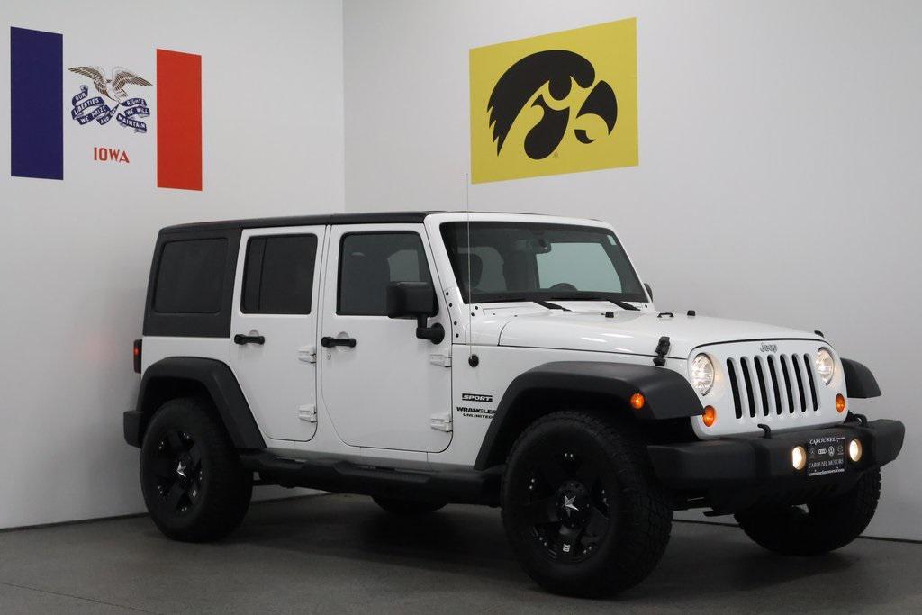 used 2013 Jeep Wrangler Unlimited car, priced at $17,930