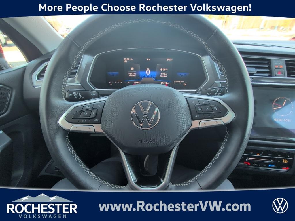 used 2022 Volkswagen Tiguan car, priced at $24,995