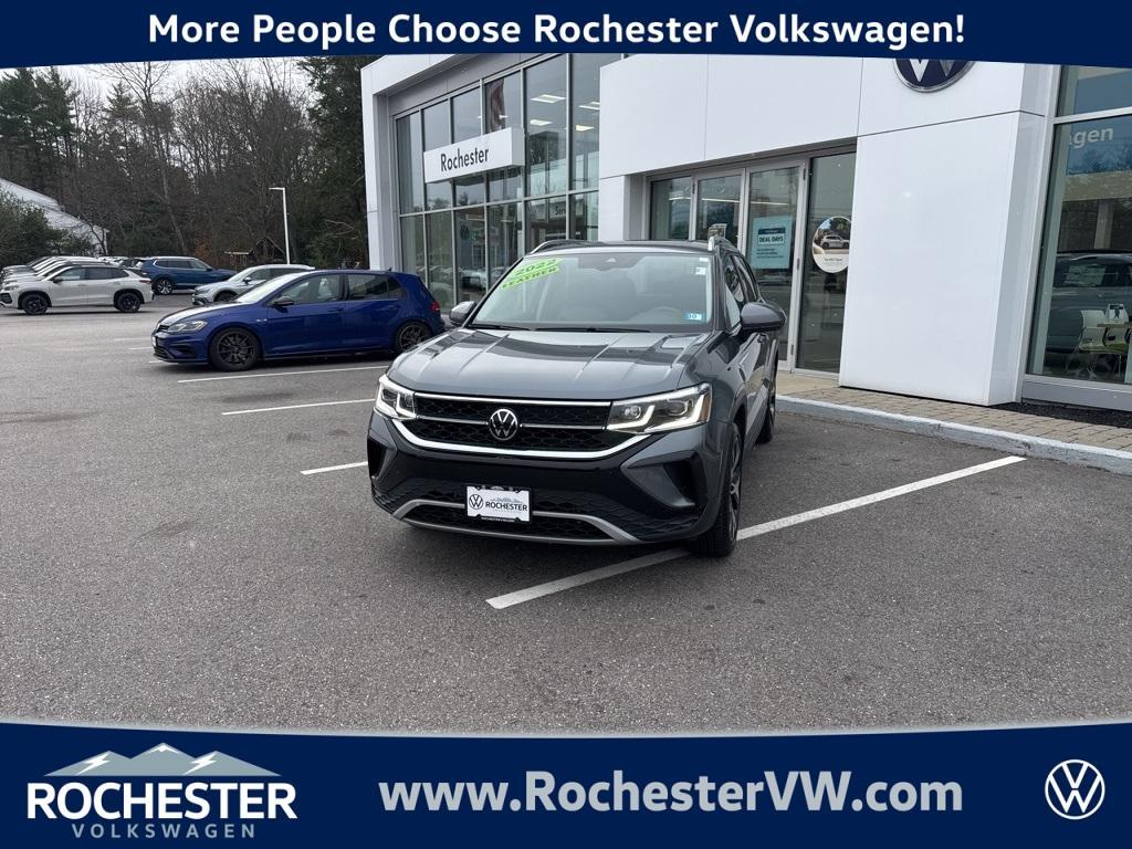 used 2022 Volkswagen Taos car, priced at $24,789
