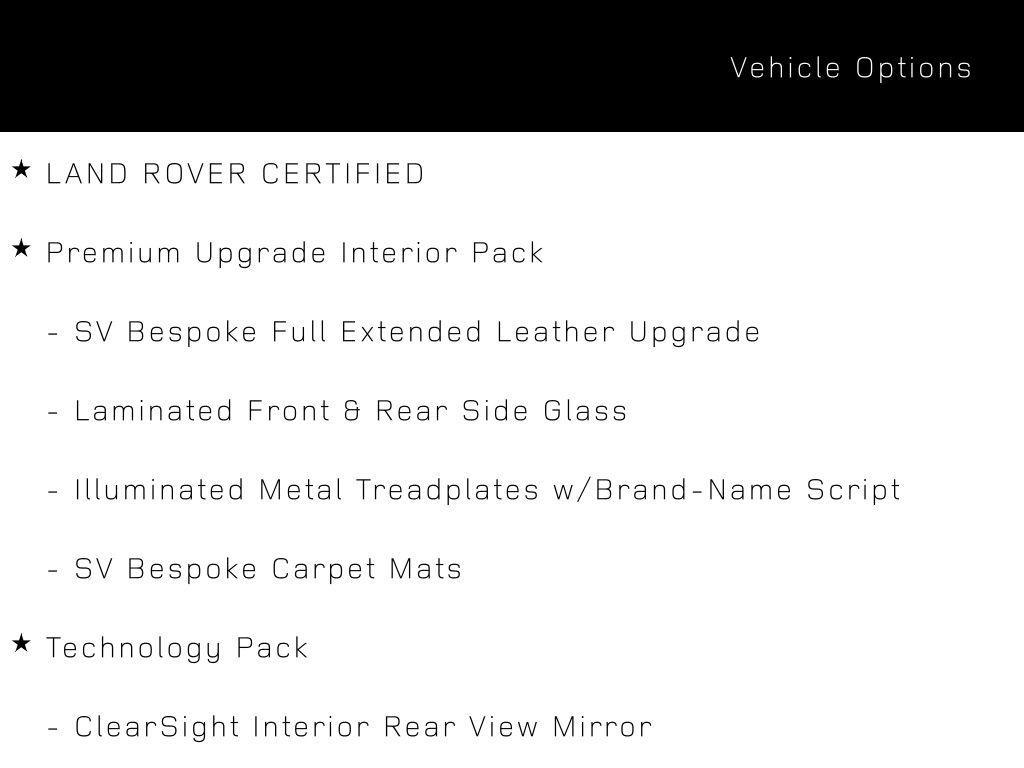 used 2023 Land Rover Range Rover car, priced at $109,900