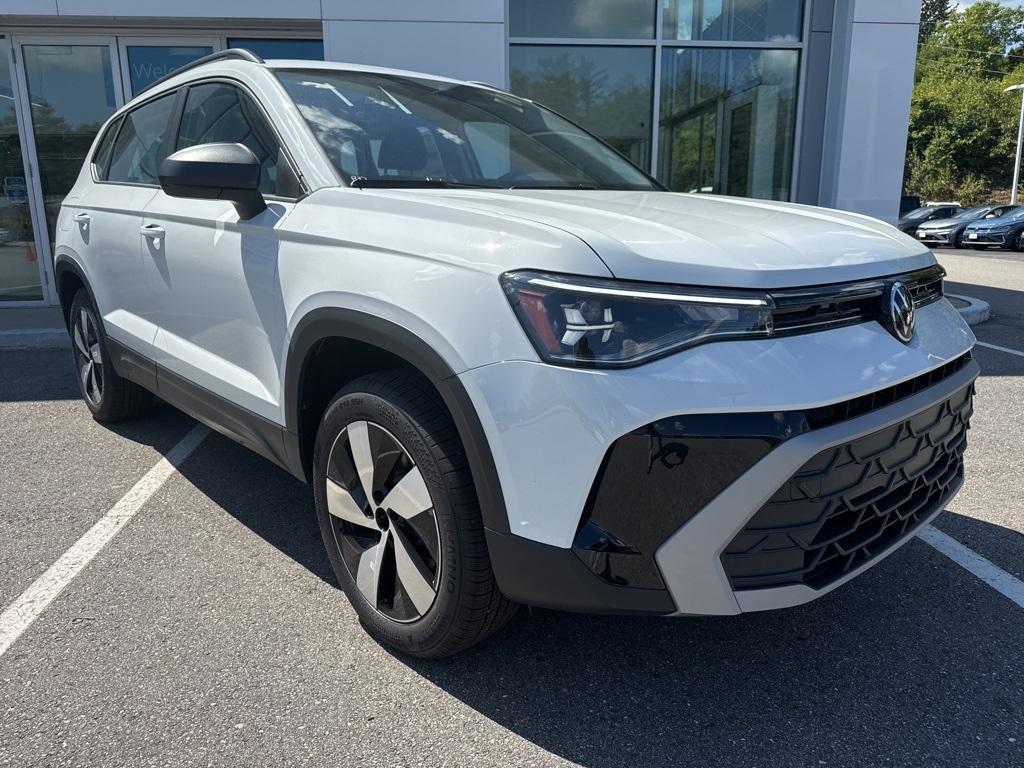new 2025 Volkswagen Taos car, priced at $27,255