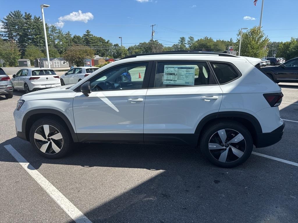 new 2025 Volkswagen Taos car, priced at $27,255