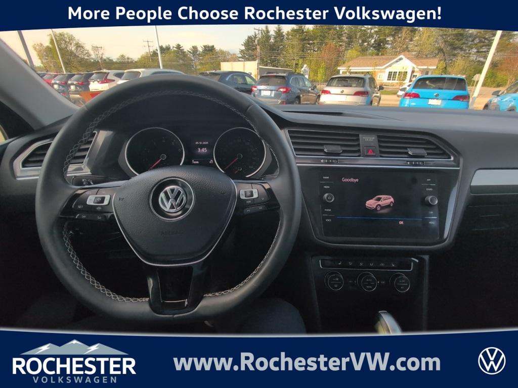 used 2021 Volkswagen Tiguan car, priced at $20,995