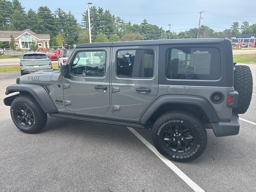 used 2021 Jeep Wrangler Unlimited car, priced at $31,995
