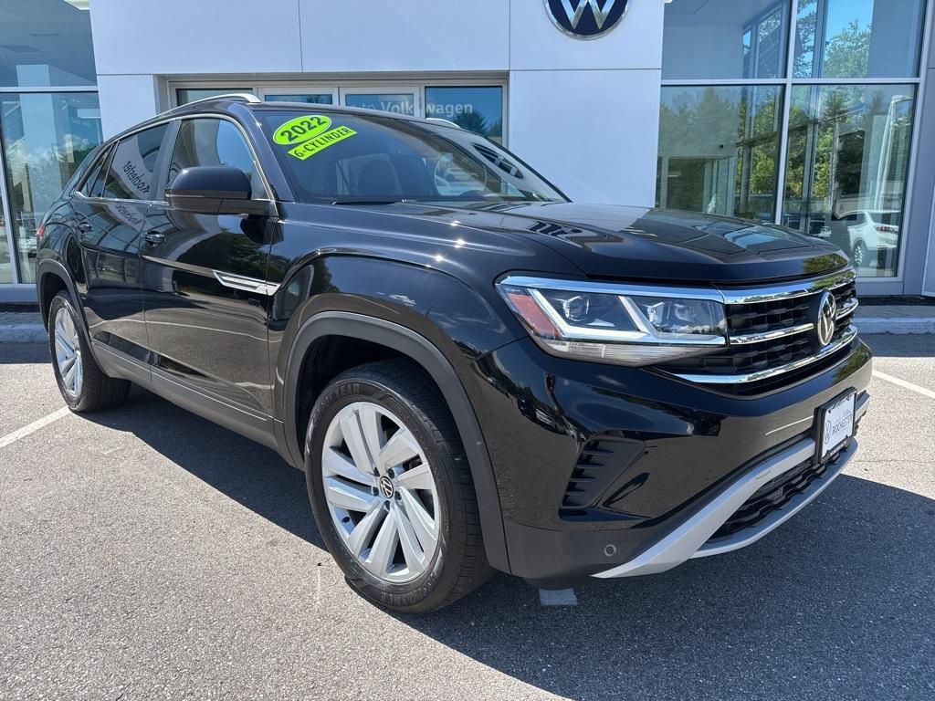 used 2022 Volkswagen Atlas Cross Sport car, priced at $31,295