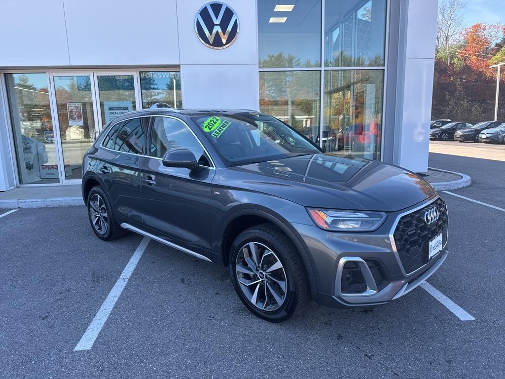 used 2022 Audi Q5 car, priced at $27,936