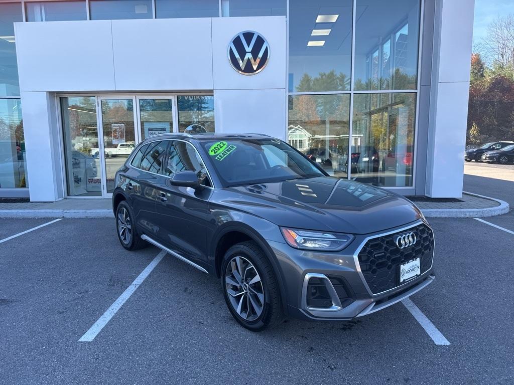 used 2022 Audi Q5 car, priced at $27,936