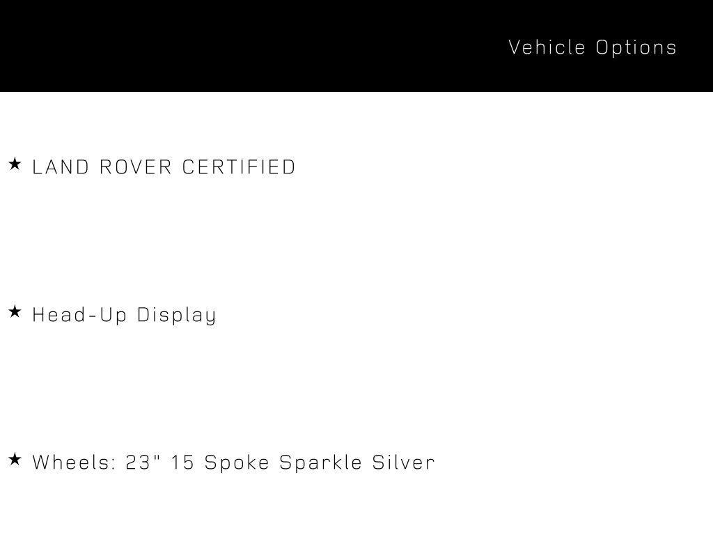 used 2024 Land Rover Range Rover car, priced at $125,900