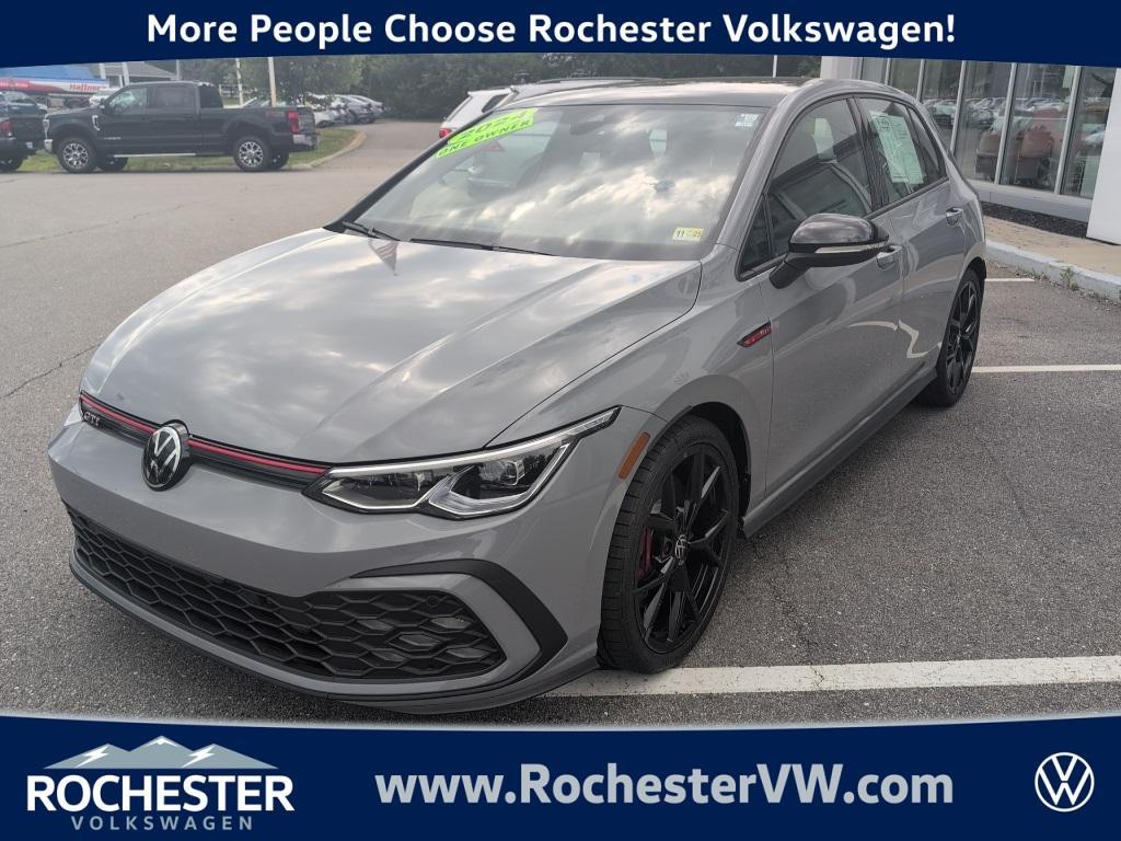 used 2024 Volkswagen Golf GTI car, priced at $33,995