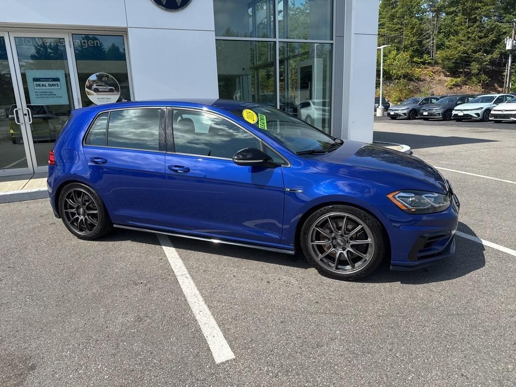 used 2018 Volkswagen Golf R car, priced at $25,896