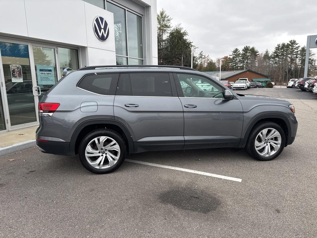 used 2021 Volkswagen Atlas car, priced at $23,998