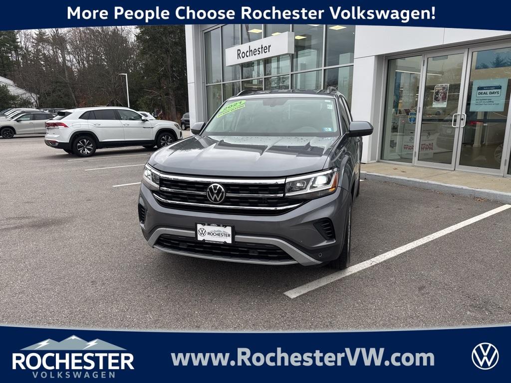 used 2021 Volkswagen Atlas car, priced at $23,998