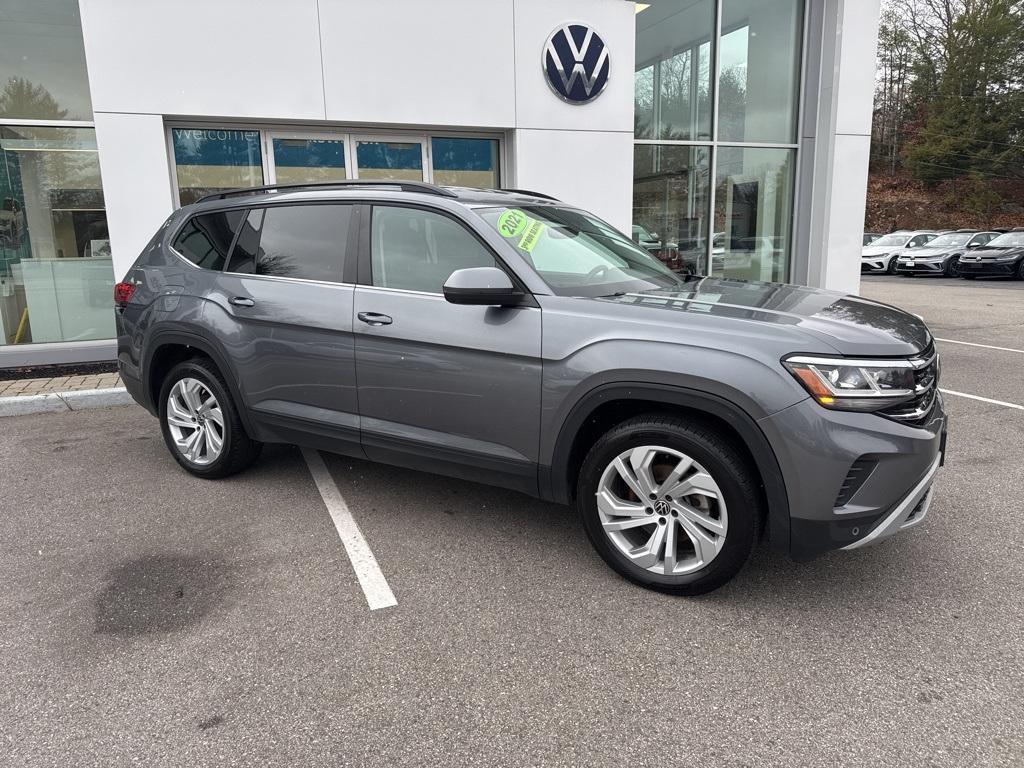 used 2021 Volkswagen Atlas car, priced at $23,998