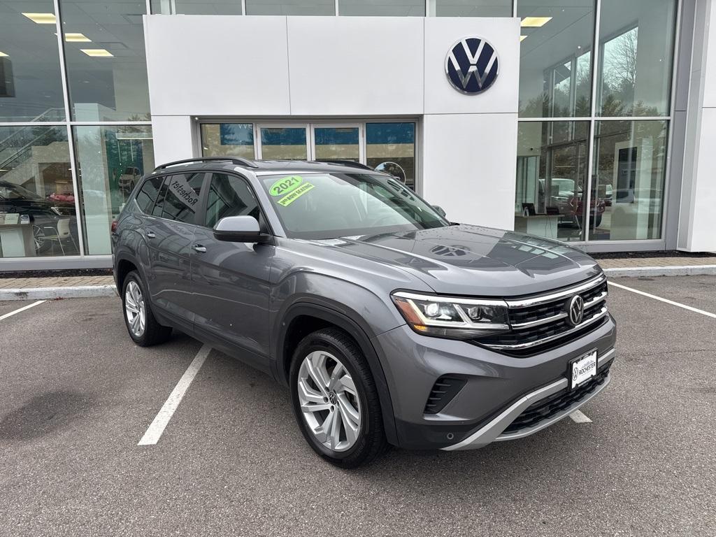 used 2021 Volkswagen Atlas car, priced at $23,998