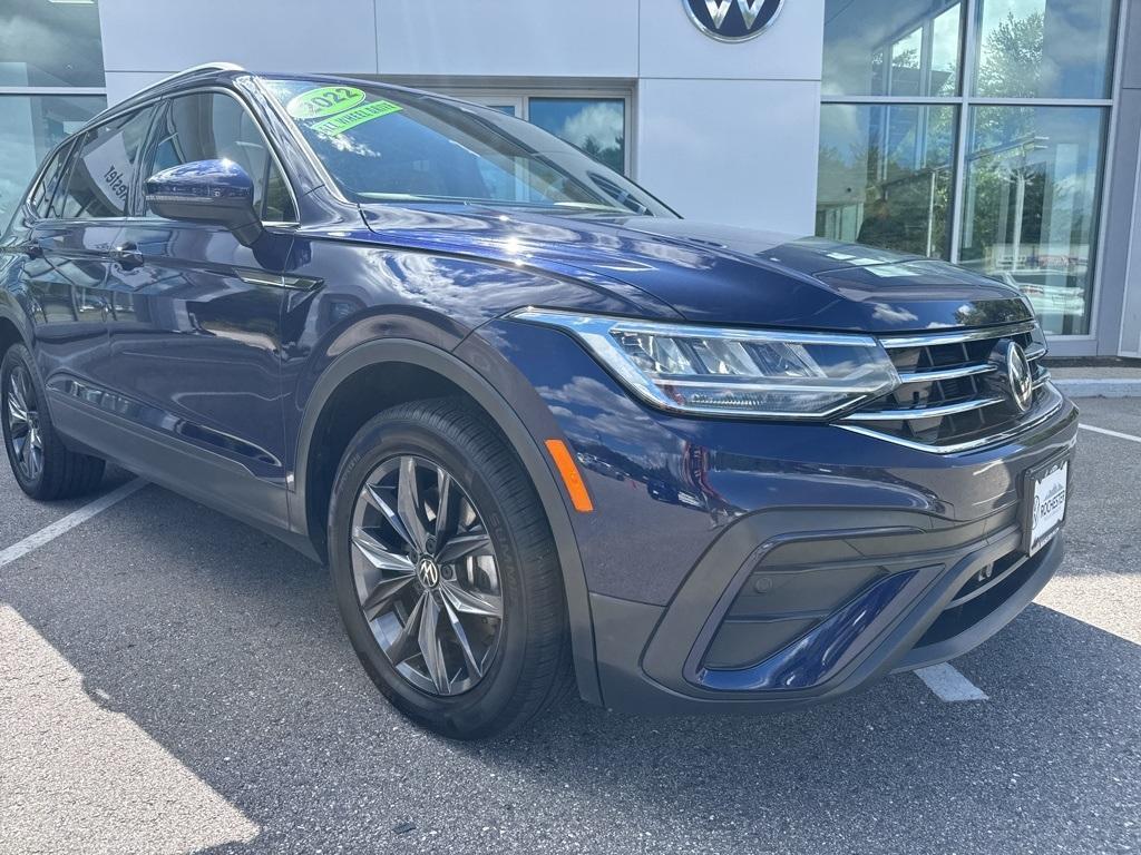 used 2022 Volkswagen Tiguan car, priced at $24,795