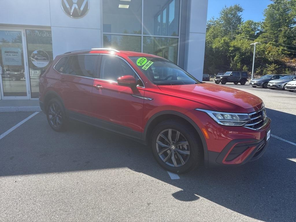 used 2022 Volkswagen Tiguan car, priced at $23,487