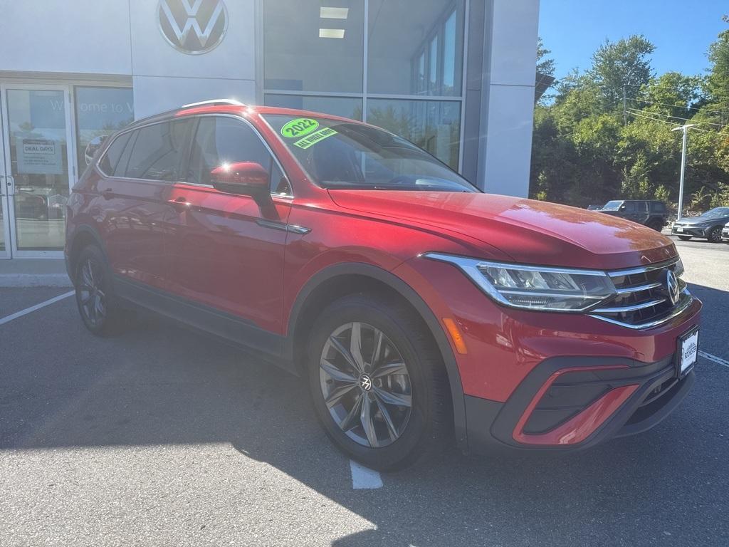 used 2022 Volkswagen Tiguan car, priced at $23,487