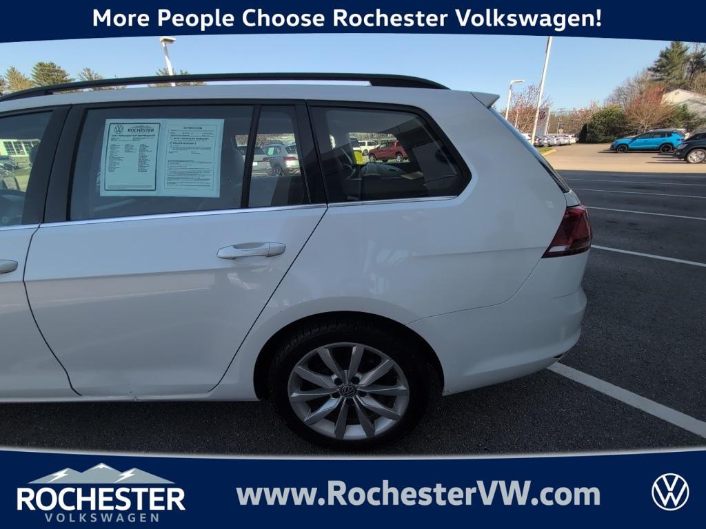 used 2017 Volkswagen Golf SportWagen car, priced at $12,495