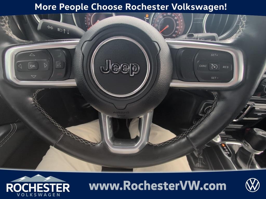 used 2020 Jeep Wrangler Unlimited car, priced at $32,985