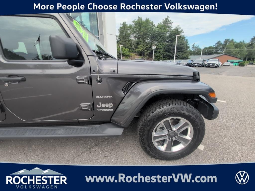 used 2020 Jeep Wrangler Unlimited car, priced at $32,985