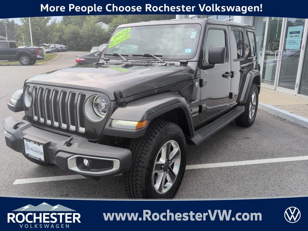 used 2020 Jeep Wrangler Unlimited car, priced at $32,985