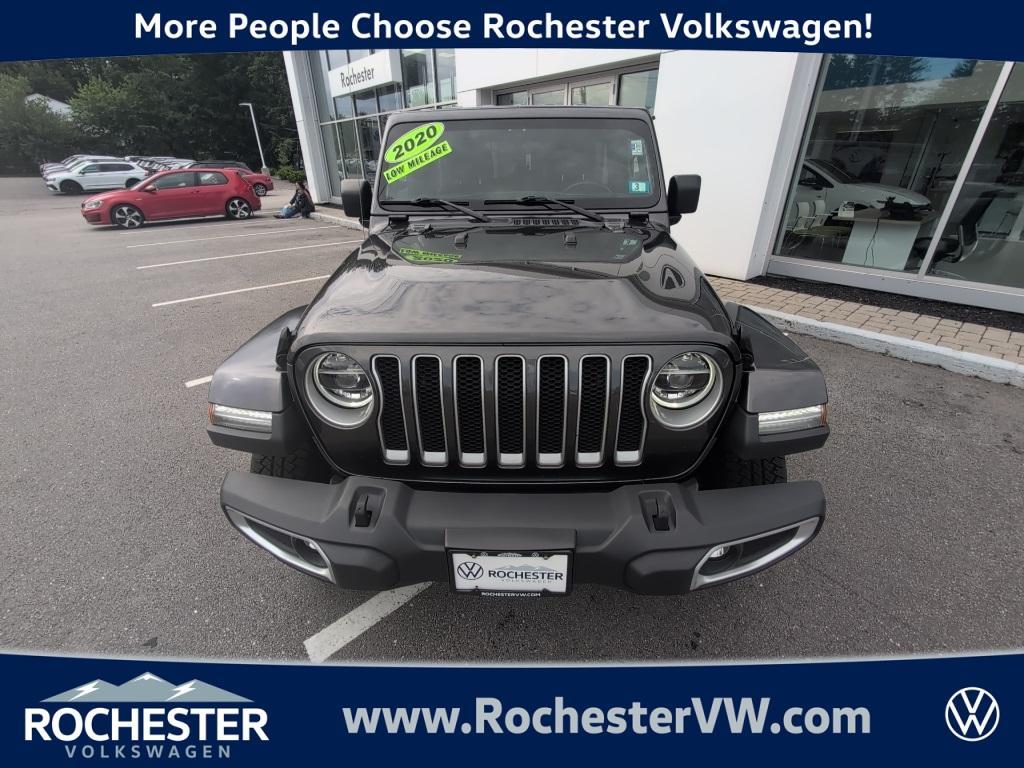 used 2020 Jeep Wrangler Unlimited car, priced at $32,985
