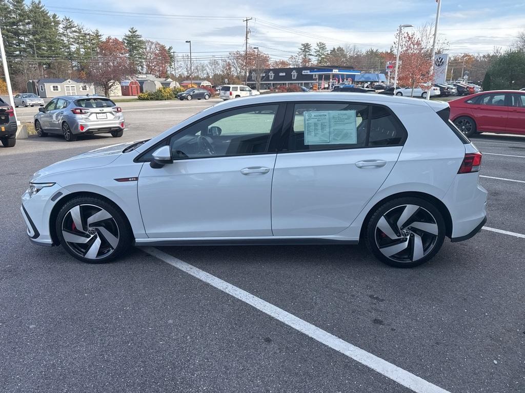 used 2023 Volkswagen Golf GTI car, priced at $25,596