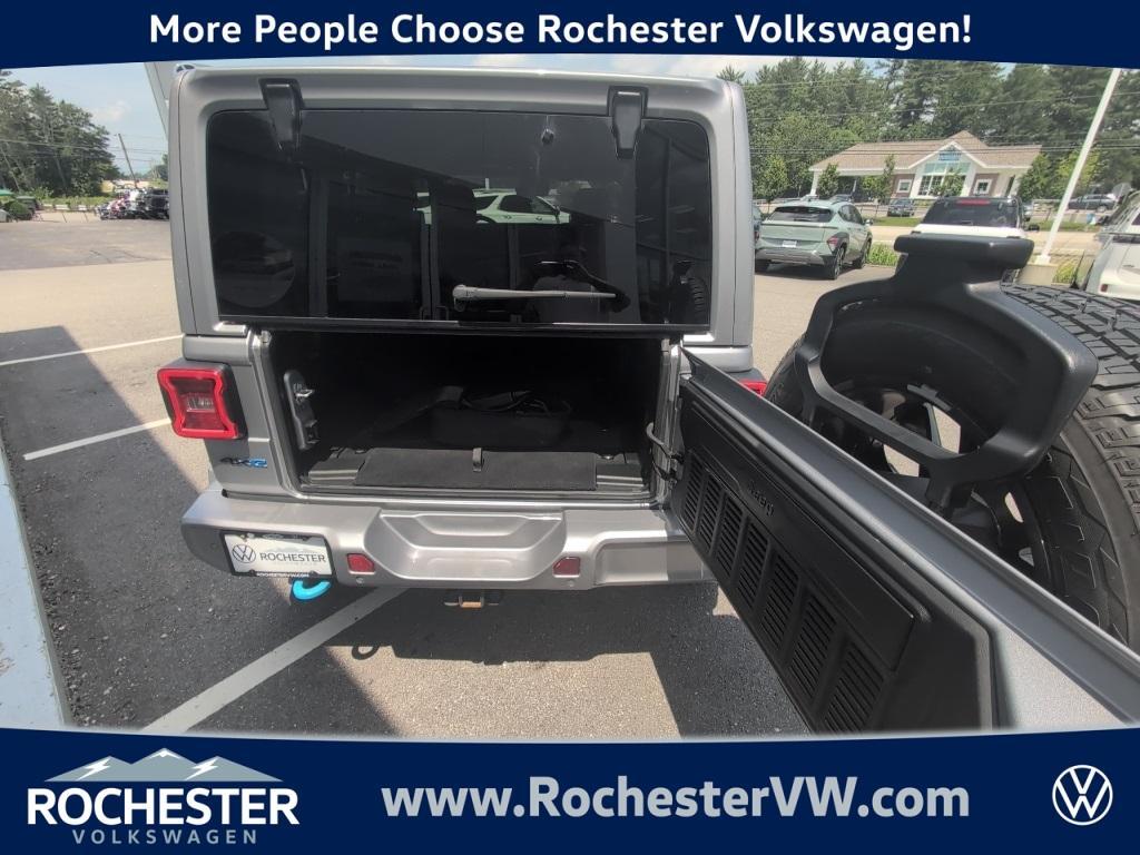 used 2021 Jeep Wrangler Unlimited 4xe car, priced at $34,995