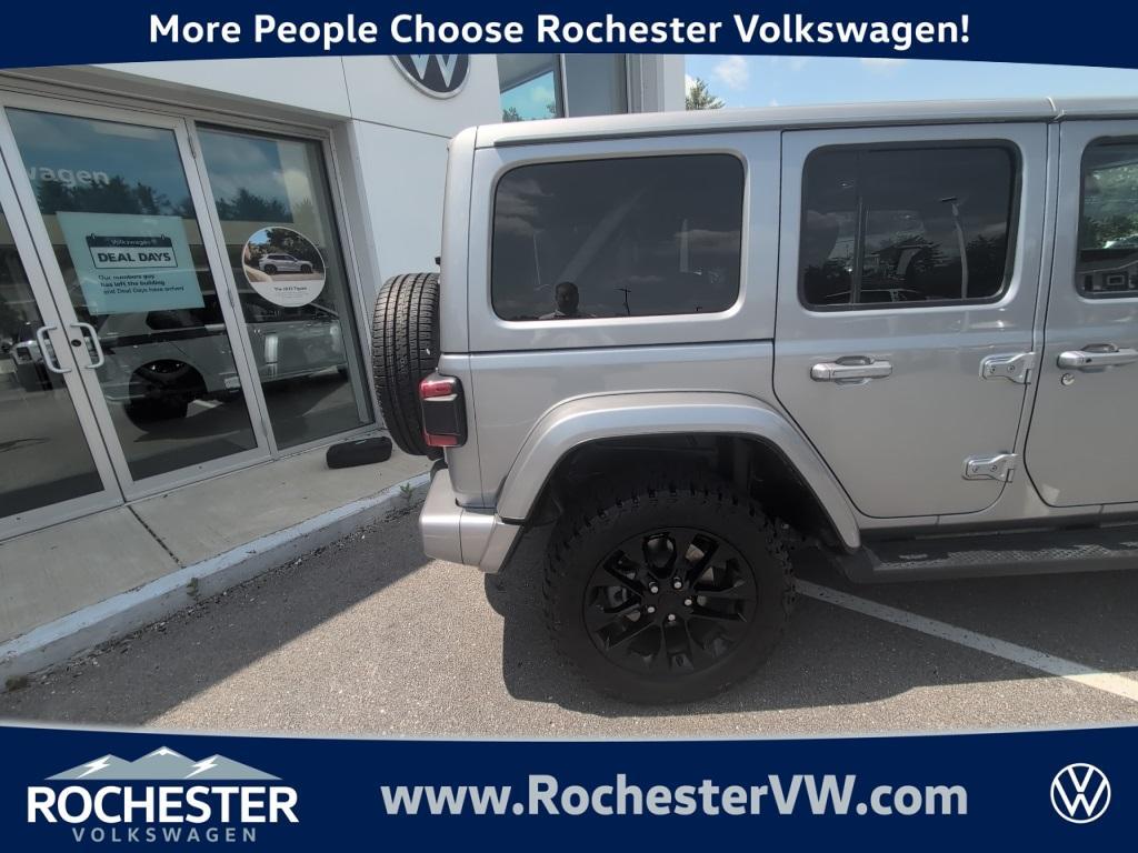 used 2021 Jeep Wrangler Unlimited 4xe car, priced at $32,795