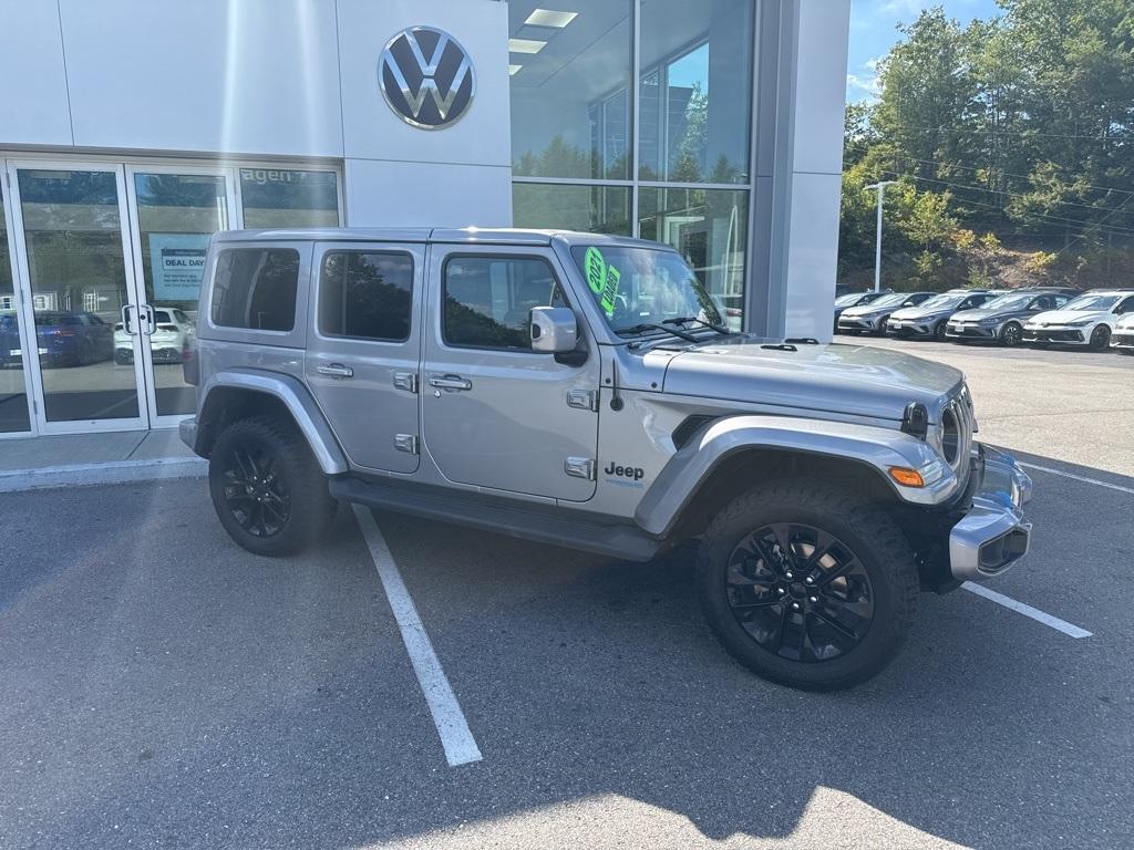 used 2021 Jeep Wrangler Unlimited 4xe car, priced at $30,095