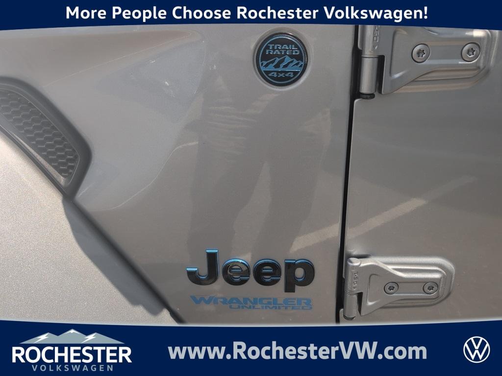 used 2021 Jeep Wrangler Unlimited 4xe car, priced at $34,995
