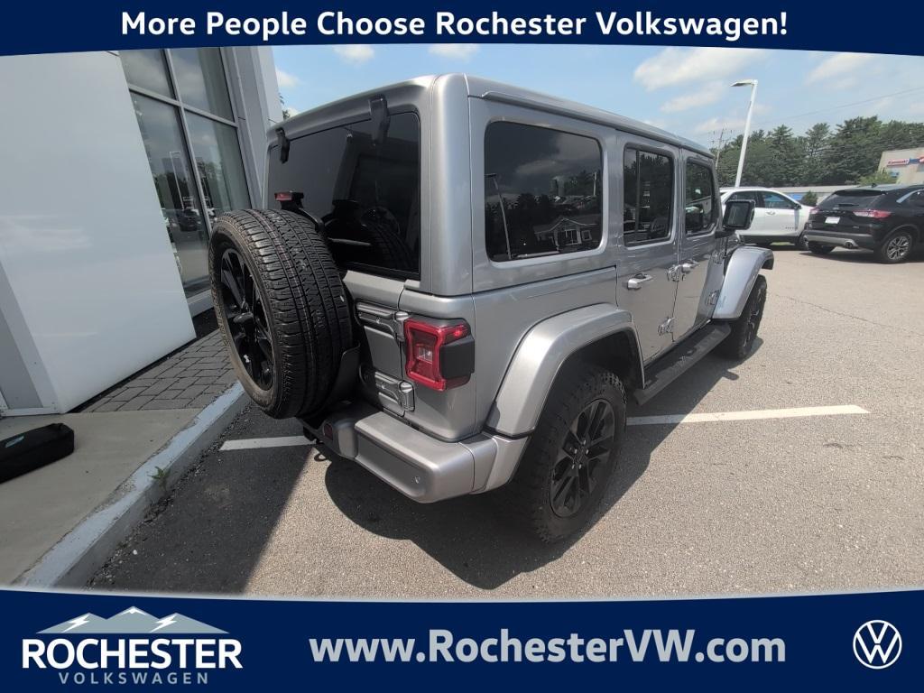 used 2021 Jeep Wrangler Unlimited 4xe car, priced at $32,795