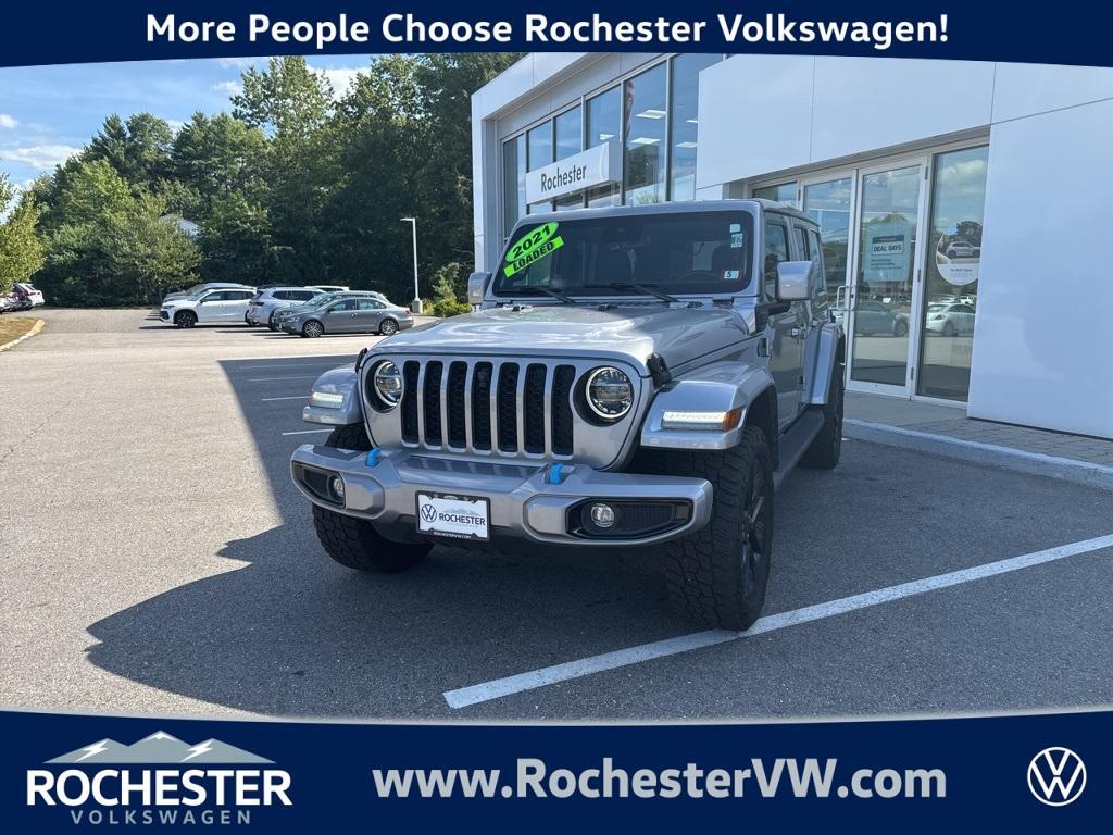 used 2021 Jeep Wrangler Unlimited 4xe car, priced at $30,095