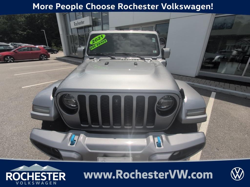 used 2021 Jeep Wrangler Unlimited 4xe car, priced at $32,795