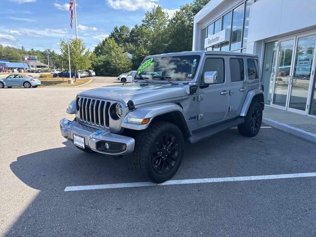 used 2021 Jeep Wrangler Unlimited 4xe car, priced at $30,095
