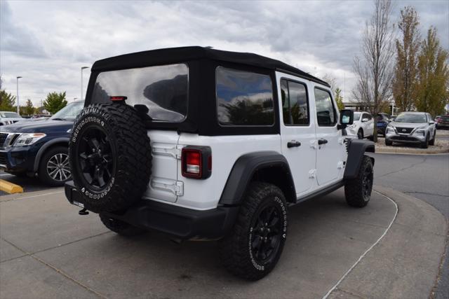 used 2021 Jeep Wrangler car, priced at $28,000